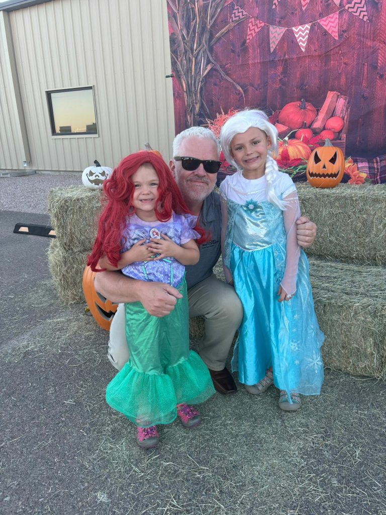 Bowen Grandchildren in Disney Princess Costumes