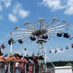Aerial swings at Indiana Beach Amusement Resort