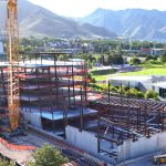 John and Marcia Price Computing and Engineering Building at the University of Utah under construction