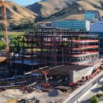 John and Marcia Price Computing and Engineering Building at the University of Utah under construction